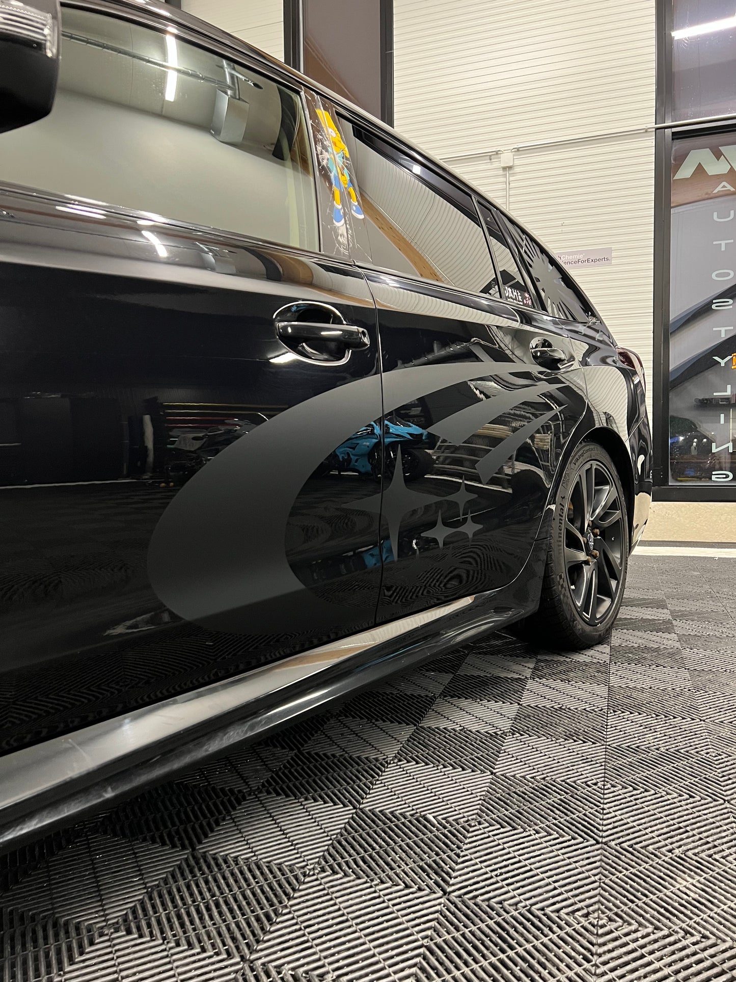 Subaru side stickers
