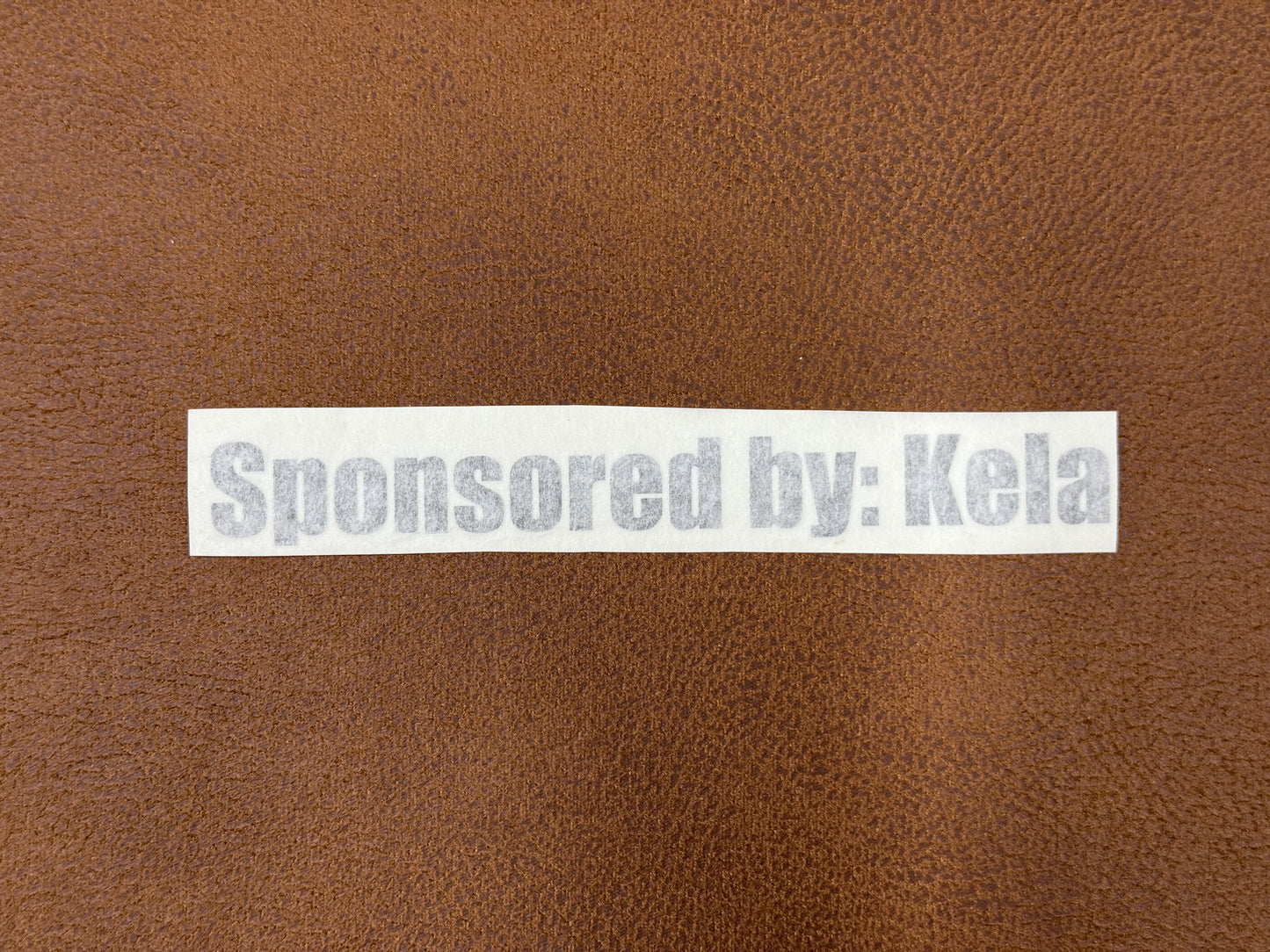 Siirtokalvotarra Sponsored by: Kela