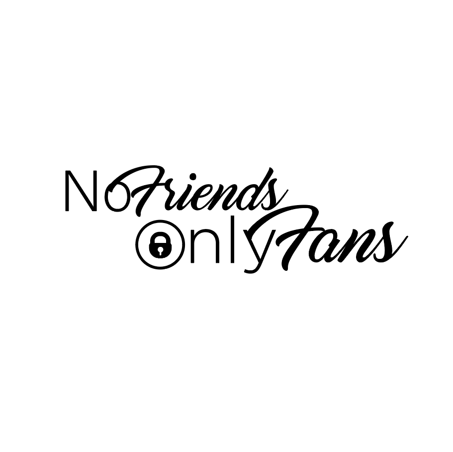 Transfer film sticker "No friends"