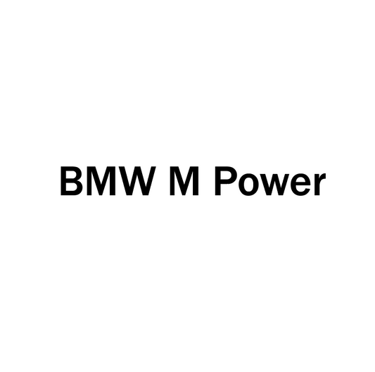 Siirtokalvotarra BMW M Power